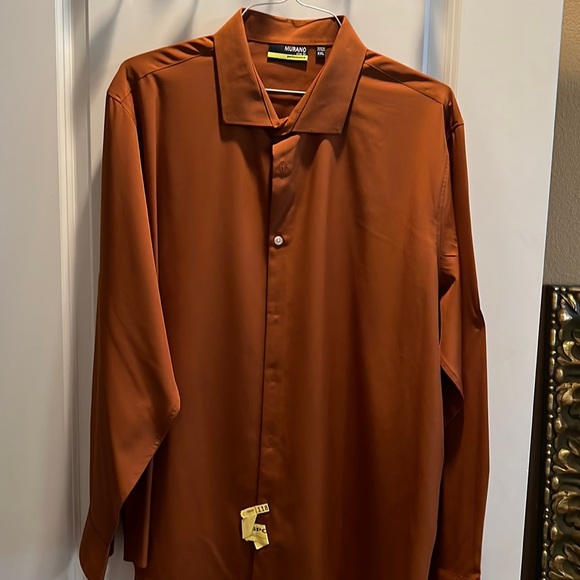 Murano slim fit XXL CASUAL button down shirt.  Brand new - Picture 1 of 8